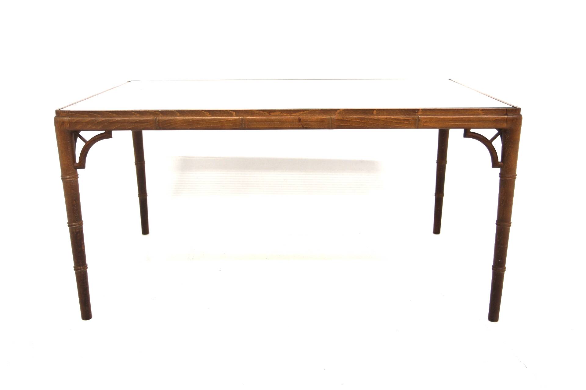 Beech and glass coffee table, Miranda of Sweden, Sweden, 2010