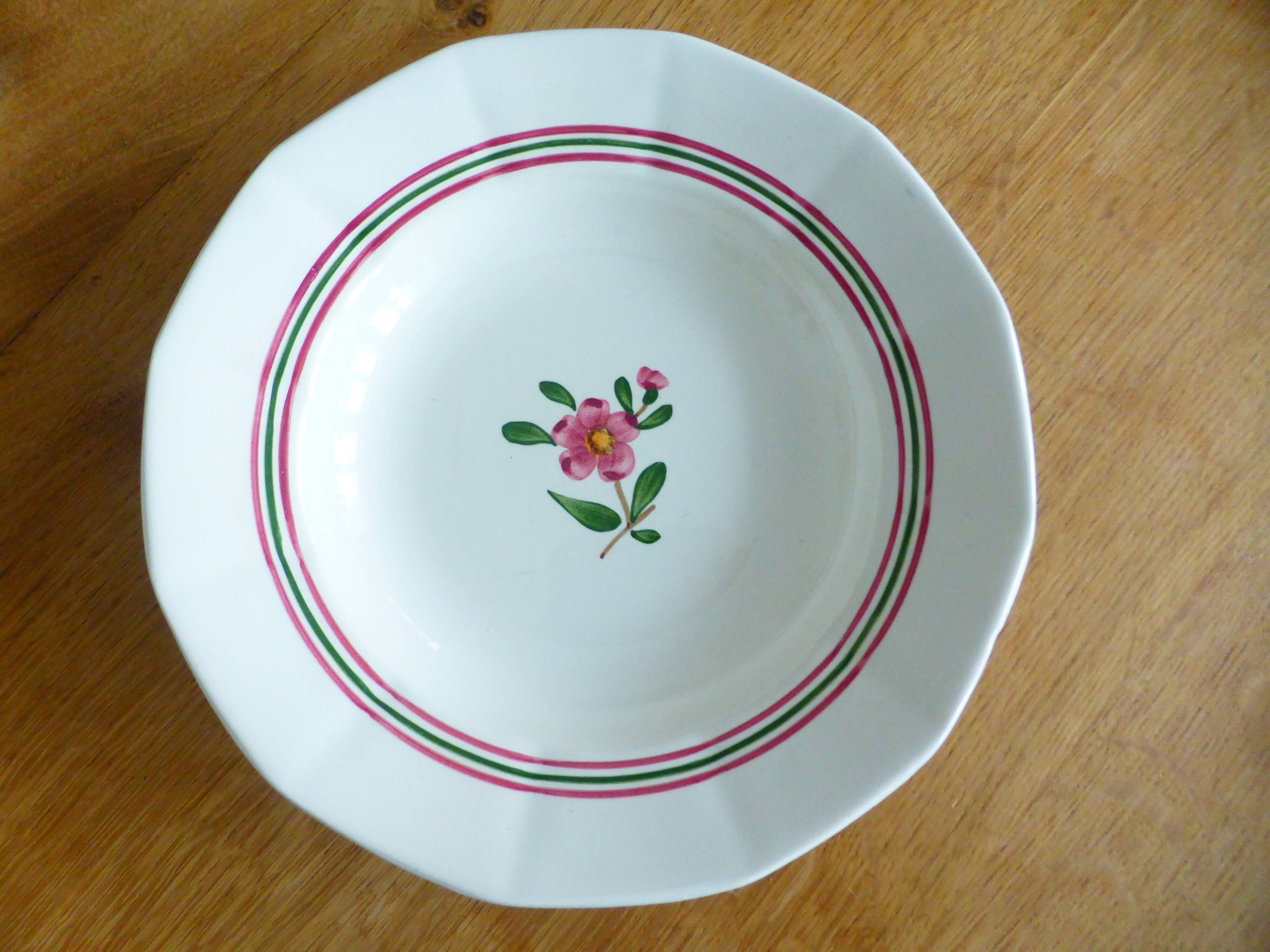 1 deep plate Sarreguemines model Armelle 221276