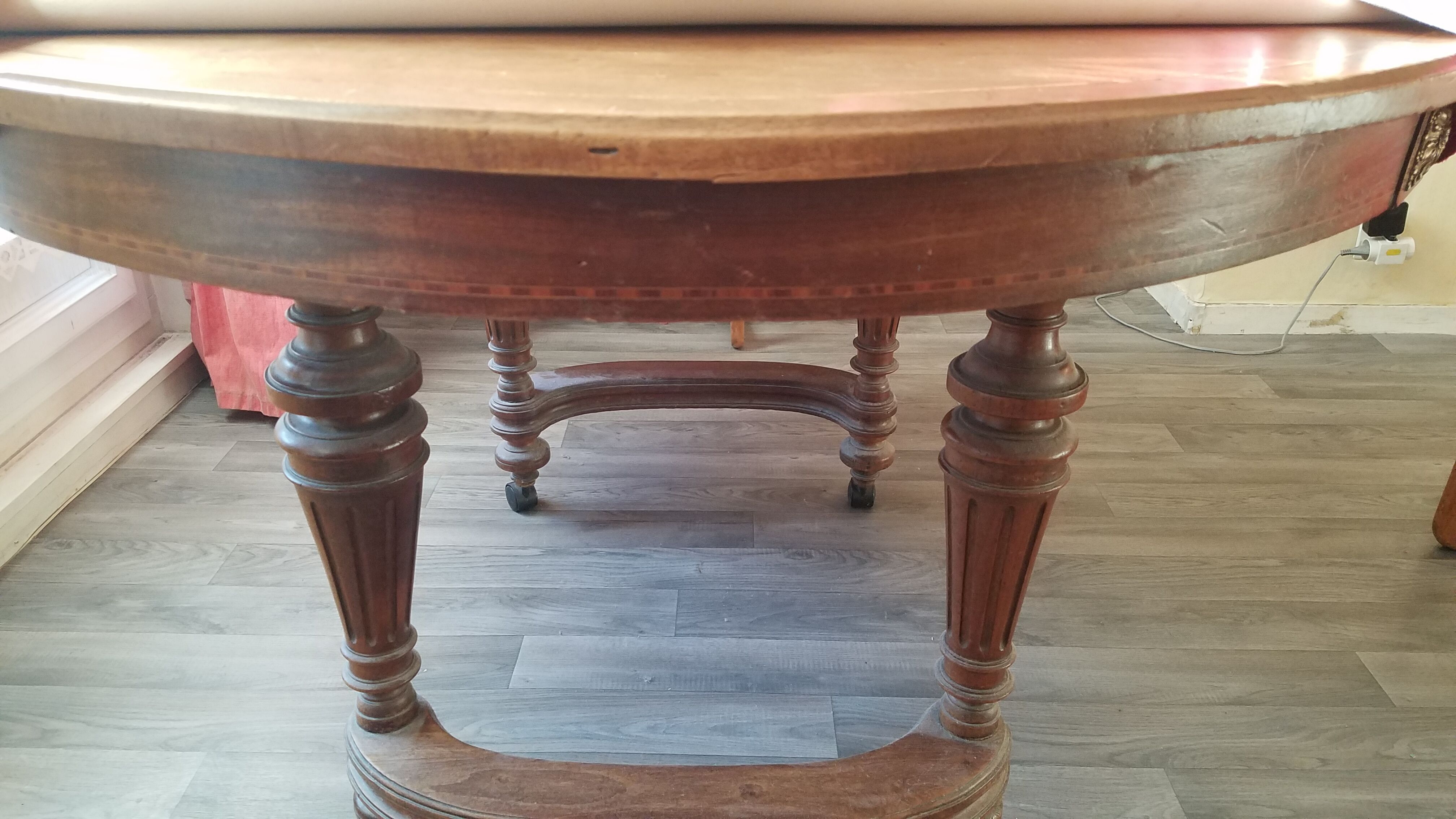 Louis Philippe period oval table