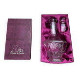 Cristal de Lorraine: wine carafe with original box