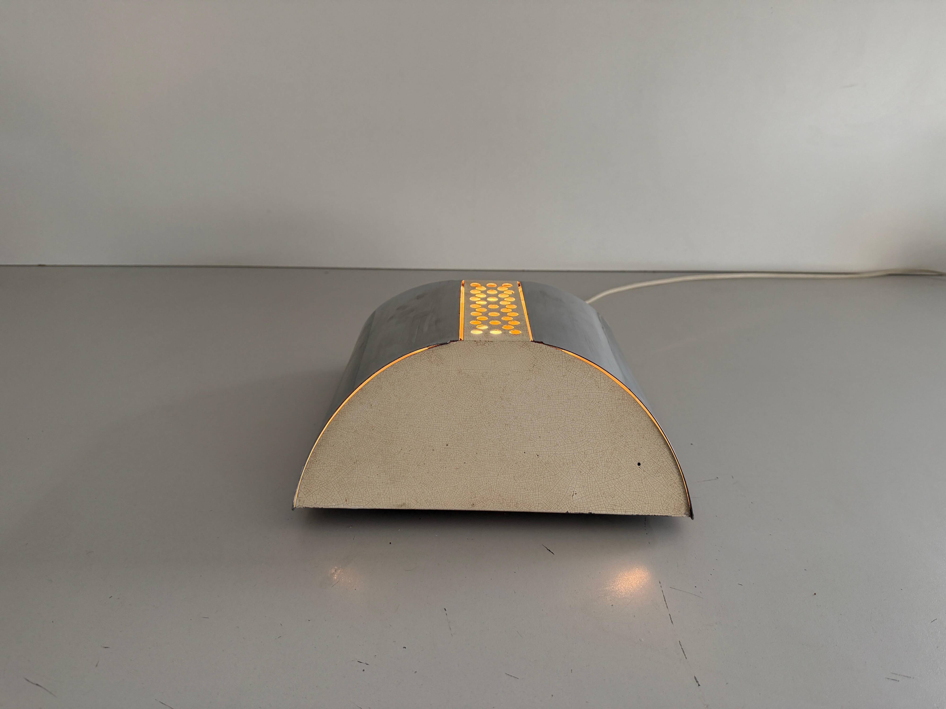 Applique en métal du milieu du siècle, 1960, Italie