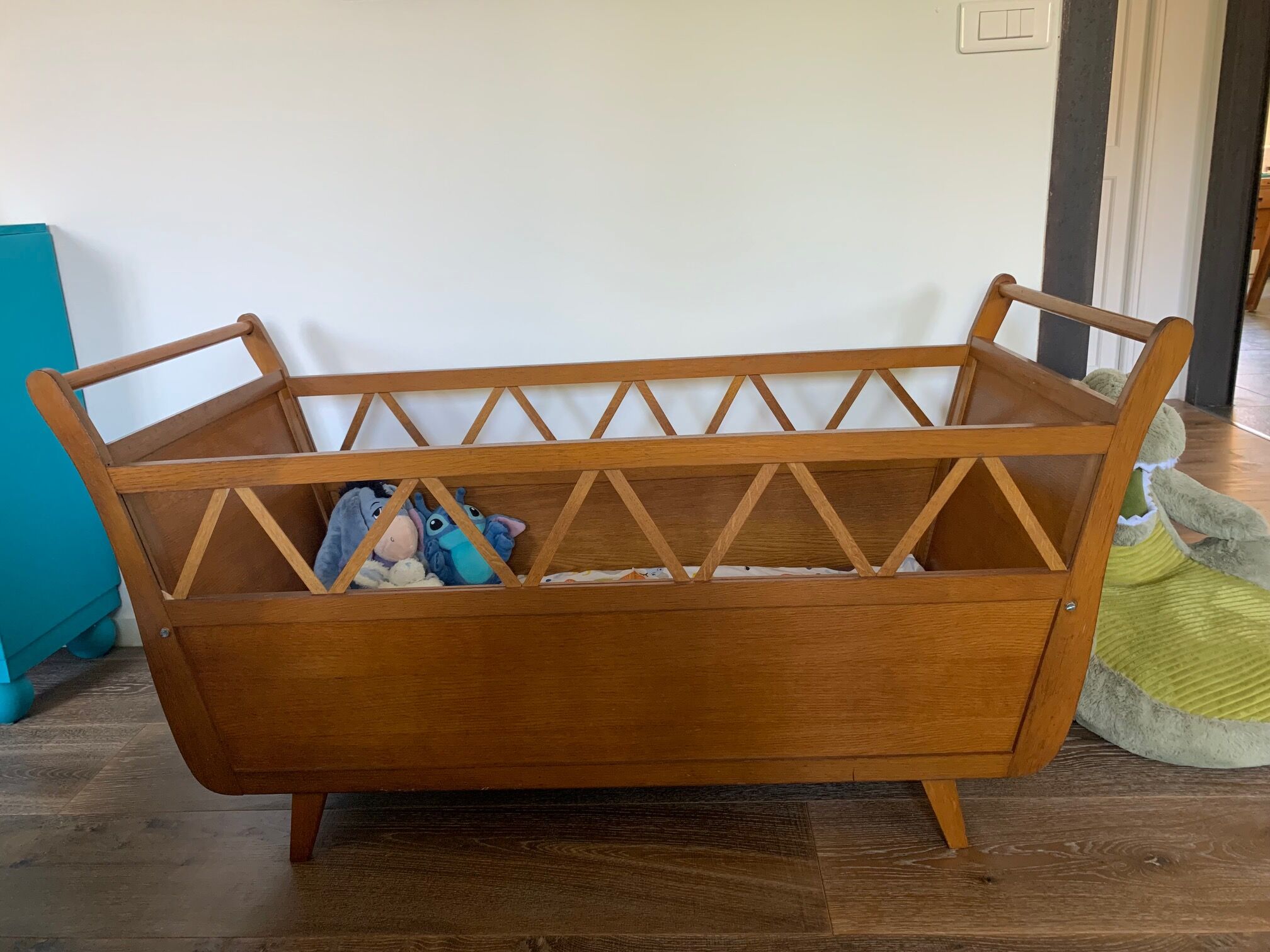 Vintage baby cot