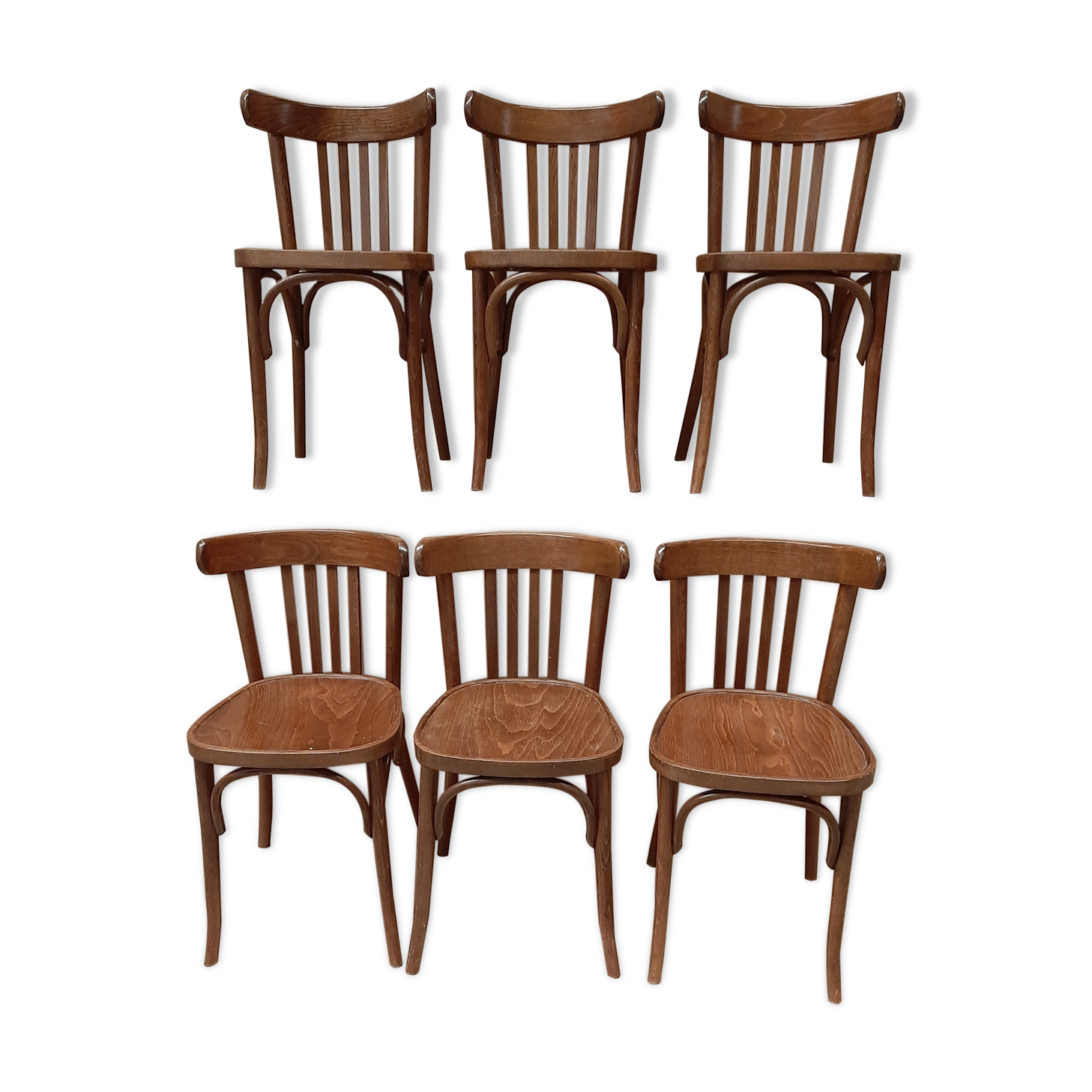 Lot 4 bistro chairs