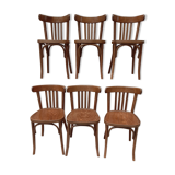 Lot 4 bistro chairs