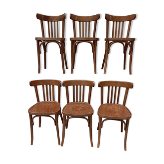 Lot 4 chaises bistrot