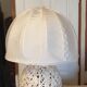 Openwork ceramic lamp
