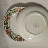 Set of 5 dessert plates Moulin des Loups - model Yvette
