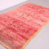 Vintage Moroccan Shag Rug 150 x 268 cm - Handmade Berber Rug - Wool Rug