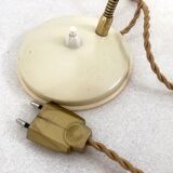 50s bedside lamp cream color