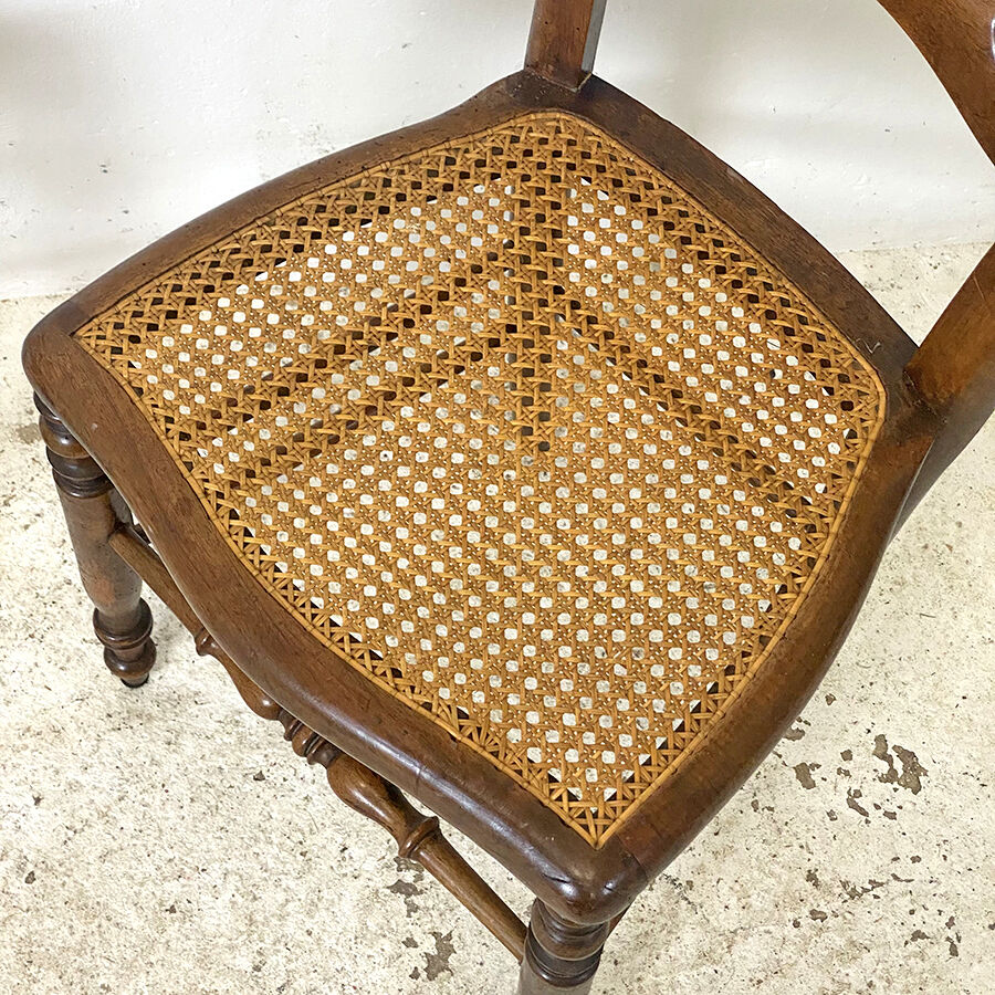 Pair of Louis Philippe canned chairs