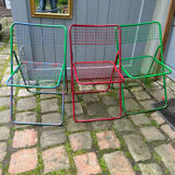 3 Ted Ned folding chairs by Niels Gammelgaard for IKEA 1980s