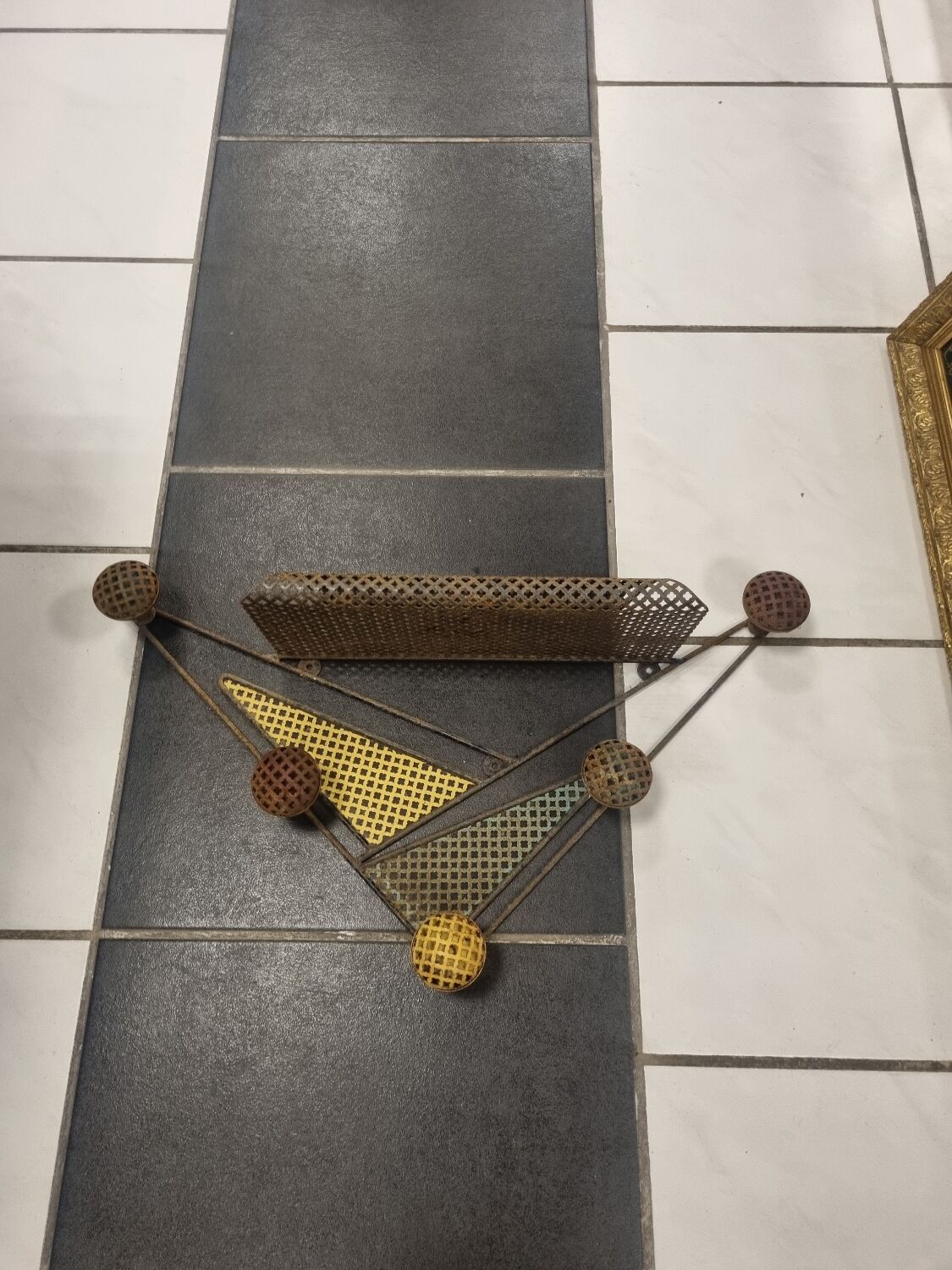 Vintage Mategot coat rack