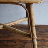 Rattan coffee table