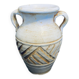 Vase Amphore 23cm style grec 1,4kg terre cuite récent