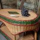 Rattan coffee table
