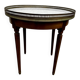 Table basse bouillotte de style Louis XVI