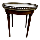 Table basse bouillotte de style Louis XVI