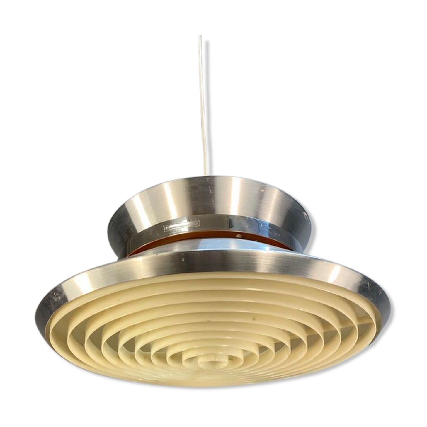 Lampe ronde vintage scandinave 60