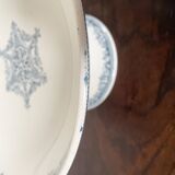 Iron earth fruit bowl, garland model