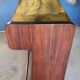 Palissandre and vintage brass bar counter from the 1960s.