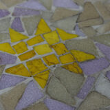 Deutscher 1950er Mosaiktisch Coffee table Vintage design MCM