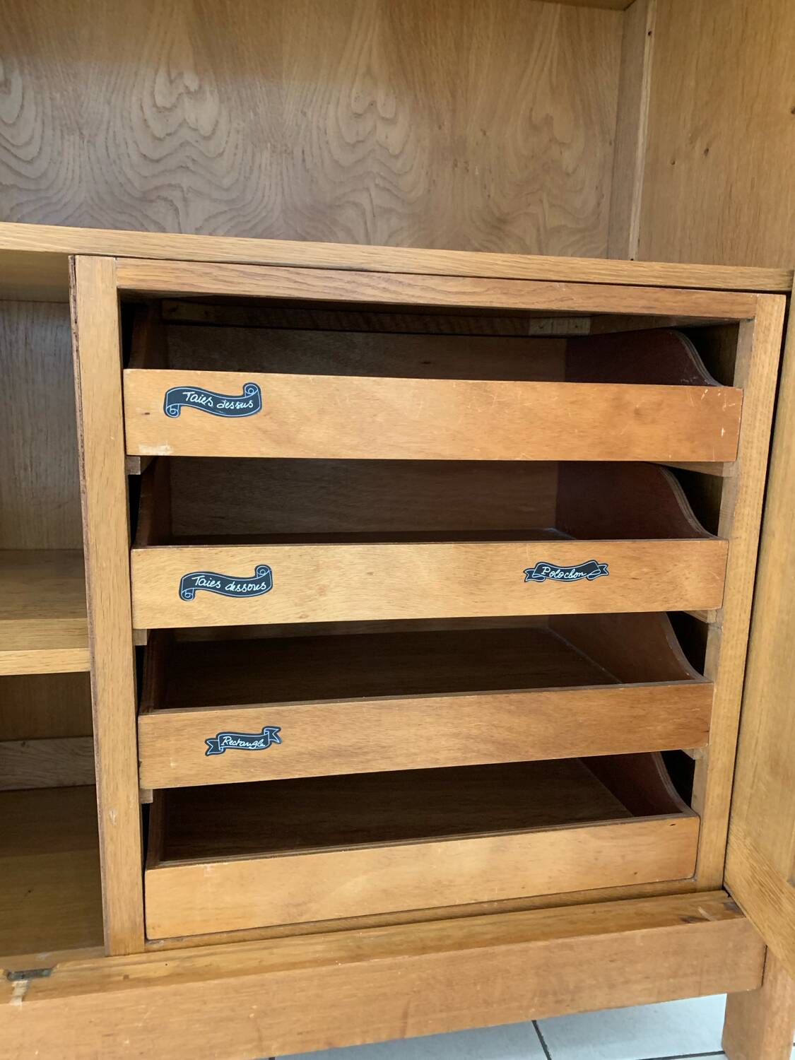 Vintage Modernist Oak Wardrobe Circa 1950
