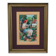 Original watercolour signed by Paul Delormoz (1895-1980) – Woman in the garden – In