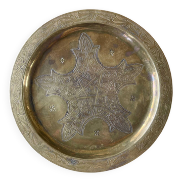 Brass plate