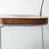 Set of 4 'B257' dining chairs by Emile Guillot, 1920s