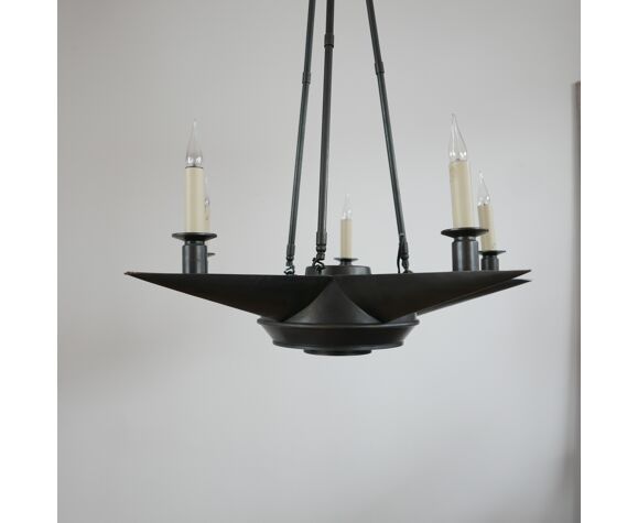 Star Shaped Mid Century Italian Chandelier Selency Mid Century Italian Chandelier Selency, Star Shaped Hanging Light Fixture
