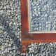 Pair of 1970s side tables in lacquered brass and glass