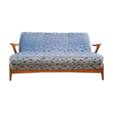 Danish vintage design Z shape sofa Kurt Østervig ‘floating armrests’