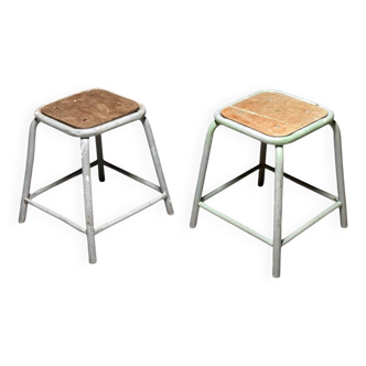 02 Mullca 1960 Vintage school or workshop stools