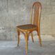 2 Fischel chairs N°196 around 1930 wooden seat- 5 bars