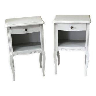 Lot bedsides table beige