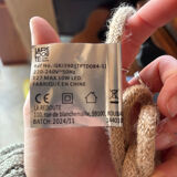 Vintage opaline glass pendant