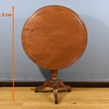 Guéridon à Système en Acajou, époque Louis Philippe – Milieu XIXe