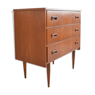 Scandinavian teak chest of drawers 1960s