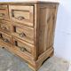 Grainetier ancien 6 tiroirs en bois massif