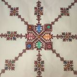 Embroidered tablecloth