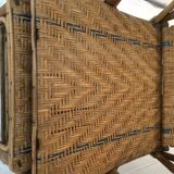 very old rattan Lounger