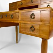 Art Deco walnut desk, France, circa 1940