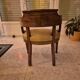 Fauteuil à gondole style Empire-Restauration