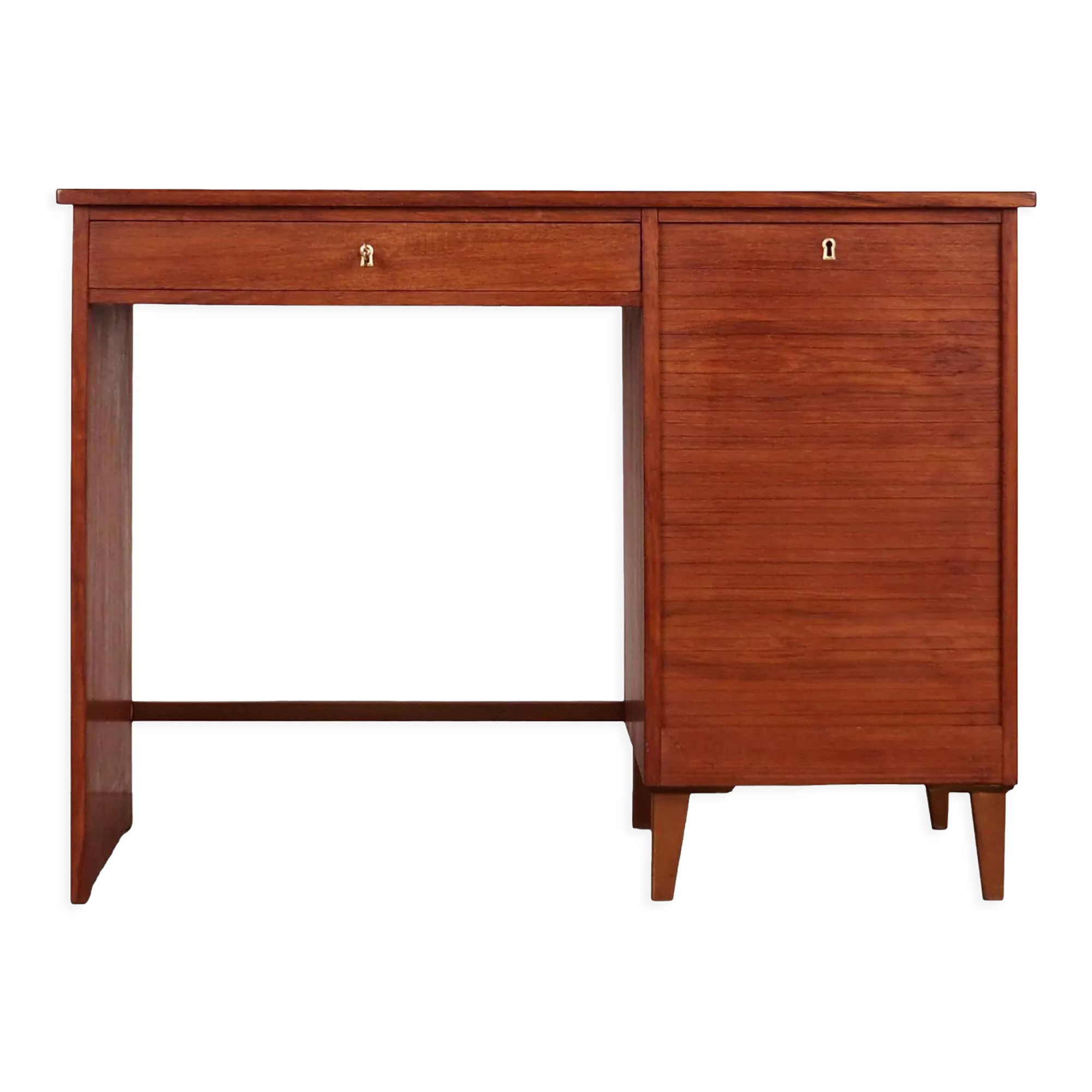 Bureau en teck, design danois, années 1960, production: Danemark