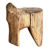 Tabouret monoxyle