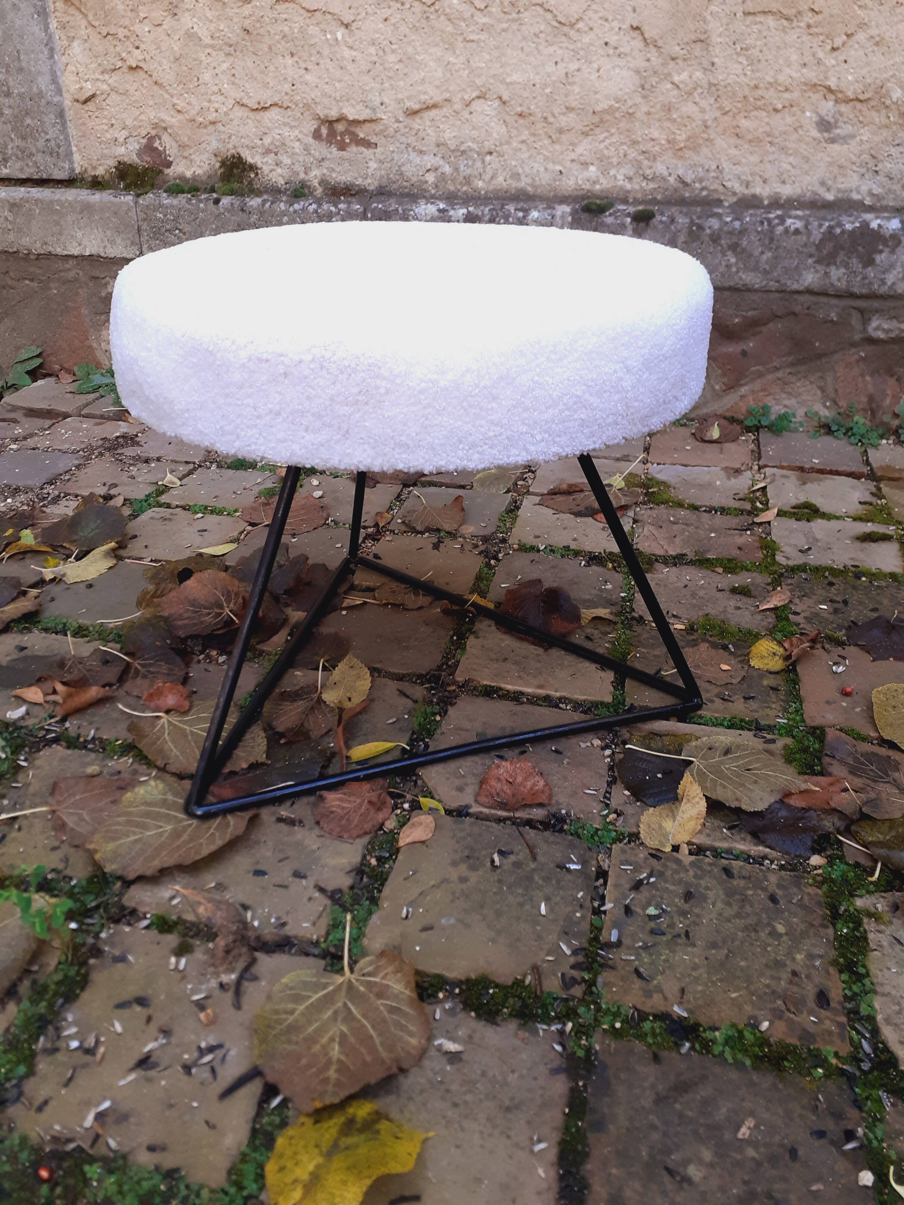 Tabouret vintage année 50