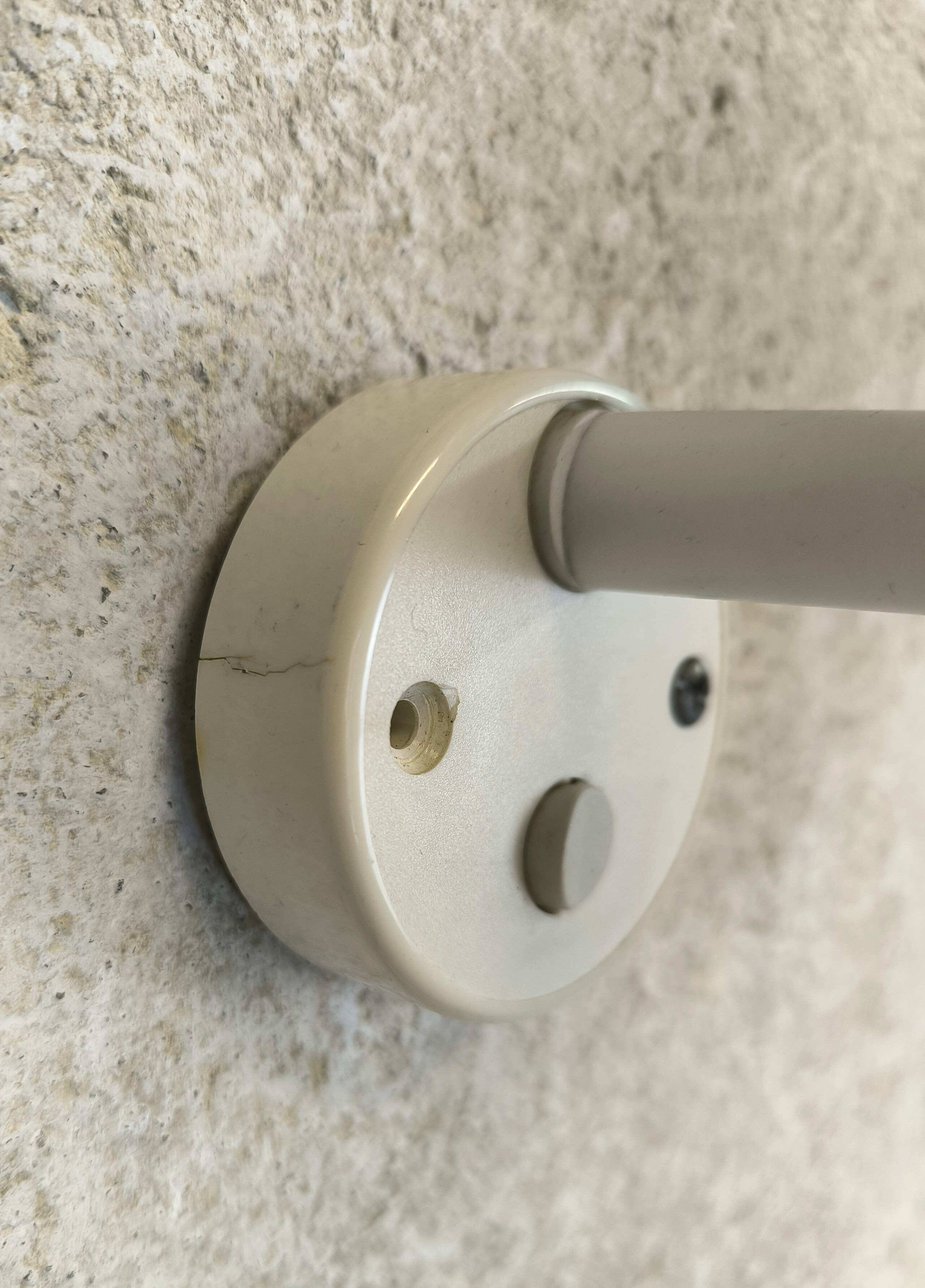 Pair of vintage wall-mounted spotlights