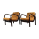 Pair of Armchairs INKA design Kropaček & Kozelka, Czech Mid-Century 1944