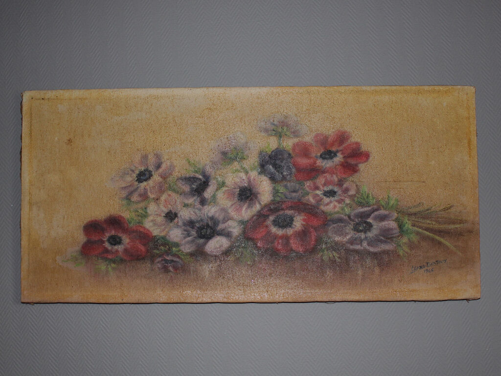 Oil on canvas of 1946, signed