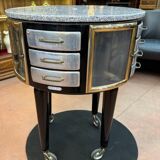 Gyrator dentist's cabinet